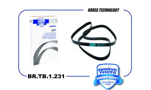 Ремень поликлиновой 6PK1880 Brave, арт. BR.TB.1.231