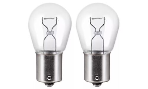 Лампа Osram Ultra Life P21W (BA15s, S25), 12В, 21Вт, комплект 2 шт, арт. 7506ULT-2BL