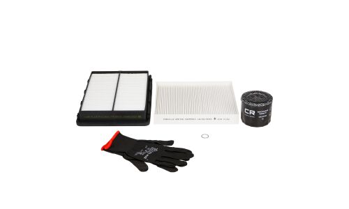 Комплект фильтров для ТО Carville Racing, для KIA Optima (масляный 26300-35505, воздушный 28113-C1100, салонный 97133-D4000), арт. CRKIT1012