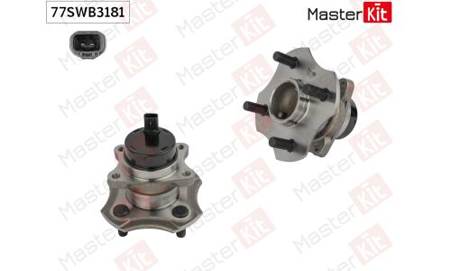 Ступица в сборе с подшипником | зад прав/лев Master KiT, арт. 77SWB3181