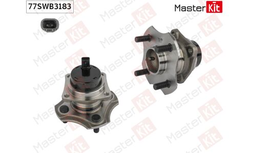Ступица в сборе с подшипником | зад прав/лев Master KiT, арт. 77SWB3183