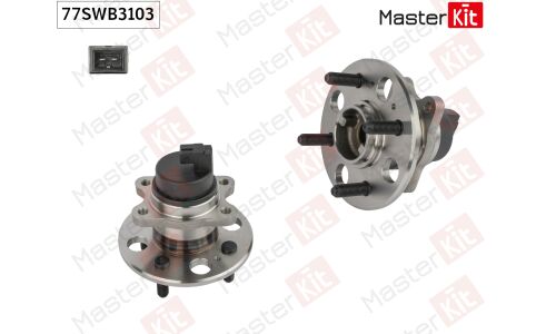 Ступица в сборе с подшипником | зад прав/лев Master KiT, арт. 77SWB3103