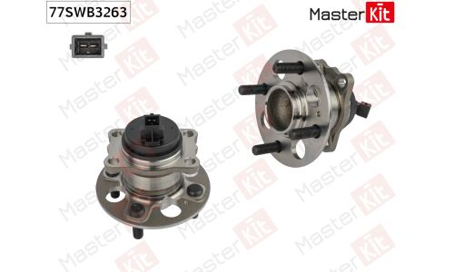Ступица в сборе с подшипником | зад прав/лев Master KiT, арт. 77SWB3263