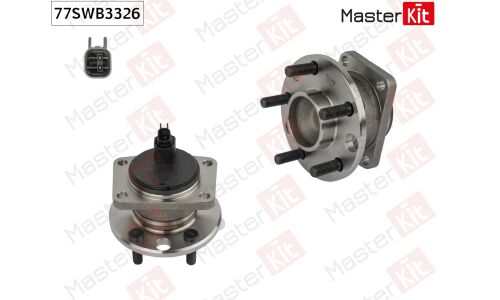 Ступица в сборе с подшипником | зад прав/лев Master KiT, арт. 77SWB3326