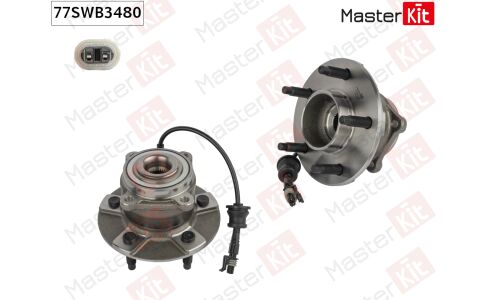 Ступица в сборе с подшипником | зад прав/лев Master KiT, арт. 77SWB3480