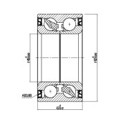 Подшипник ступицы | перед прав/лев DJB, арт. EB5261ABS
