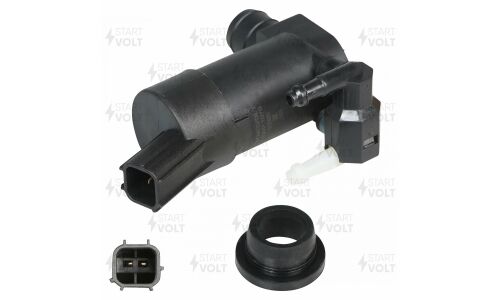 Насос омывателя для а/м Ford Focus II (03-)/Volvo XC90 (02-) (с задн. омыв.) STARTVOLT, арт. SWP 1079