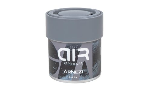 Ароматизатор на торпедо Arnezi AS-22 Black Ice (Чёрный лёд), меловой, баночка 80г, арт. A1510115
