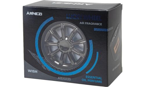 Ароматизатор на торпедо Arnezi Lucky Wheel AS-28 Wish (Парфюм), с растительным наполнителем, арт. A1510133
