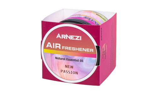 Ароматизатор на торпедо Arnezi AS-03 New Passion (Парфюм), гелевый, арт. A1510015