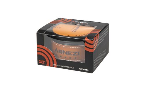 Ароматизатор на торпедо Arnezi AS-04 Happy Hour (Парфюм), гелевый, баночка 120мл, арт. A1510034