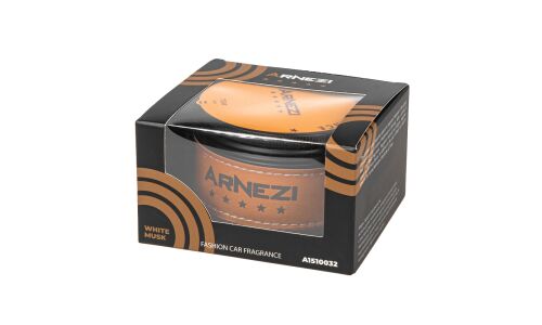 Ароматизатор на торпедо Arnezi AS-04 White Musk (Мускус), гелевый, баночка 120мл, арт. A1510032