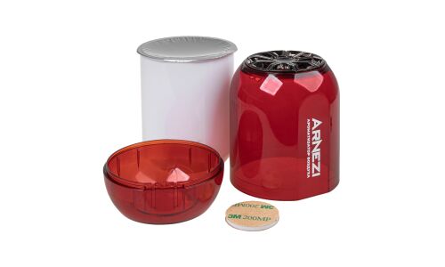 Ароматизатор на торпедо Arnezi Big Size AS-08 Rose Dew (Парфюм), гелевый, баночка 180г, арт. A1510048