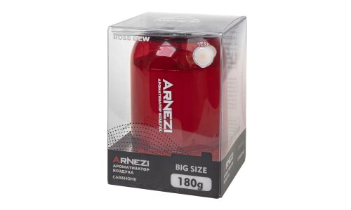 Ароматизатор на торпедо Arnezi Big Size AS-08 Rose Dew (Парфюм), гелевый, баночка 180г, арт. A1510048