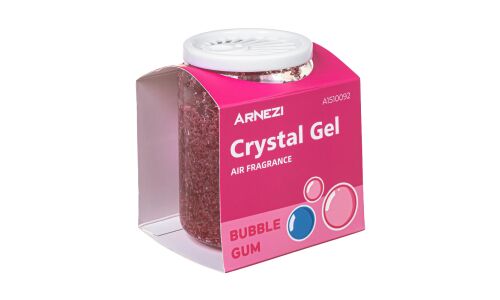 Ароматизатор на торпедо Arnezi Crystal Gel AS-16 Bubble Gum (Бабл Гам), гелевый, баночка 150мл, арт. A1510092