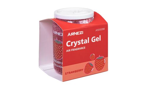 Ароматизатор на торпедо Arnezi Crystal Gel AS-16 Strawberry (Клубника), гелевый, баночка 150мл, арт. A1510098