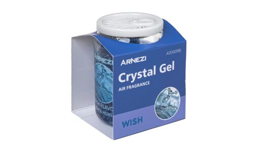 Ароматизатор на торпедо Arnezi Crystal Gel AS-16 Wish (Парфюм), гелевый, баночка 150мл, арт. A1510096