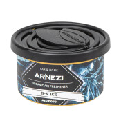 Ароматизатор на торпедо Arnezi Organic AS-14 Black Ice (Парфюм), с растительным наполнителем, арт. A1510079