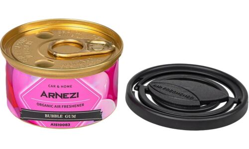 Ароматизатор на торпедо Arnezi Organic AS-14 Bubble Gum (Бабл Гам), с растительным наполнителем, арт. A1510083