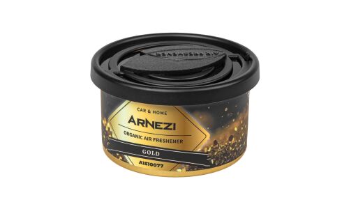 Ароматизатор на торпедо Arnezi Organic AS-14 Gold (Парфюм), с растительным наполнителем, арт. A1510077