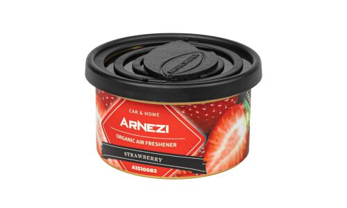 Ароматизатор на торпедо Arnezi Organic AS-14 Strawberry (Клубника), с растительным наполнителем, арт. A1510082