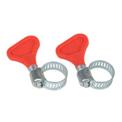 Комплект хомутов червячных с ключом 10х16 / 9-0,8 W1 2шт ARNEZI, арт. A0902271