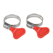 Комплект хомутов червячных с ключом 14х27 / 9-0,8 W1 2шт ARNEZI, арт. A0902273