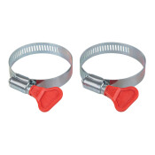 Комплект хомутов червячных с ключом 33х57 / 9-0,6 W1 2шт ARNEZI, арт. A0902277