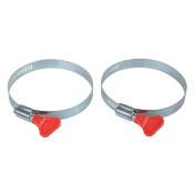 Комплект хомутов червячных с ключом 65х89 / 9-0,6 W1 2шт ARNEZI, арт. A0902281