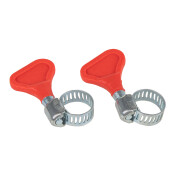 Комплект хомутов червячных с ключом 8х12 / 9-0,8 W1 2шт ARNEZI, арт. A0902270