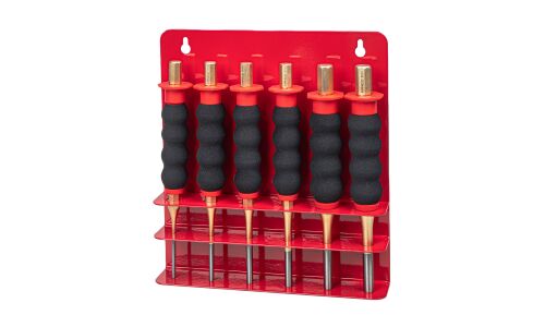 Набор выколоток 6 пр. с держателем на стену ARNEZI, арт. R4030330