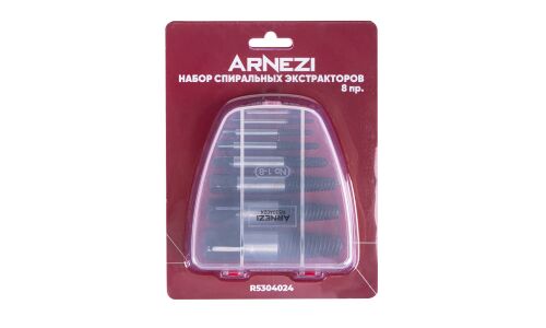 Набор экстракторов 8шт 3-50мм (40Cr) ARNEZI, арт. R5304024
