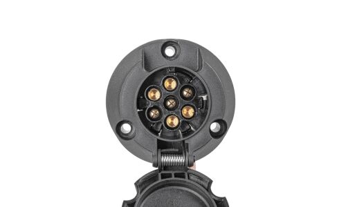 Разъем фаркопа (мама) пластик, 7 контактов универсальный ARNEZI, арт. A0105040