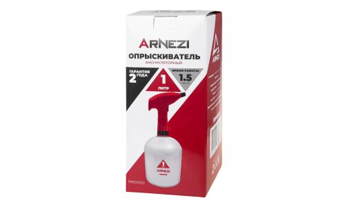 Распылитель (опрыскиватель) электрический 1л аккумуляторный Li-ion 2000 mAh ARNEZI, арт. R9900020