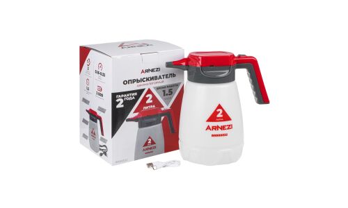 Распылитель (опрыскиватель) электрический 2л аккумуляторный Li-ion 2000 mAh ARNEZI, арт. R9900022
