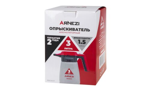 Распылитель (опрыскиватель) электрический 3л аккумуляторный Li-ion 2000 mAh ARNEZI, арт. R9900023