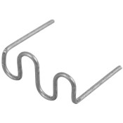 Скобы для пайки пластика 0.8мм S-образные 100шт ARNEZI, арт. R7600020