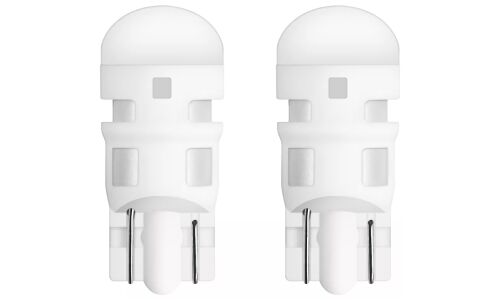 Лампа светодиодная Osram LEDriving SL WY5W (W2.1x9.5d, T10), 12В, 0.7Вт (соответствует 5Вт), оранжевая, комплект 2 шт, арт. 2827DYP-2BL