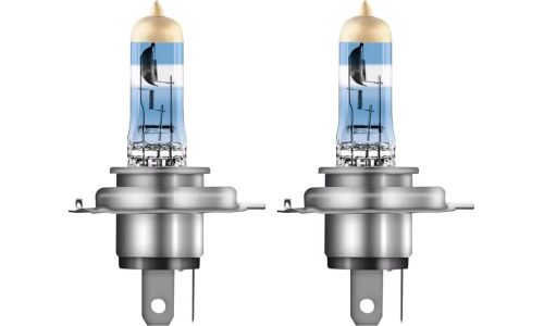 Лампа галогенная Osram Night Breaker 220 H4 (P43t, T16), 12В, 60/55Вт, 4050К, комплект 2 шт, арт. 64193NB220-2HB