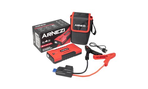 Портативное пусковое (зарядное) устройство JS-1500, 10000 мАч ARNEZI, арт. R7990240
