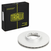Диск тормозной Trialli, передний, правый/левый, 1 шт, арт. DF 105108