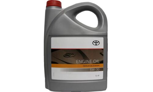 Масло моторное Toyota Engine Oil 5w30, синтетическое, API SN, ACEA C2, универсальное, 5л, арт. 08880-86074
