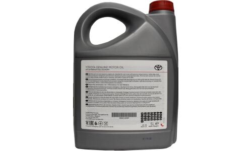 Масло моторное Toyota Engine Oil 5w30, синтетическое, API SN, ACEA C2, универсальное, 5л, арт. 08880-86074