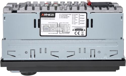 Автомагнитола Arnezi Wave A3, 1 DIN, USB/AUX/microSD/Bluetooth, 4х25Вт, пульт ДУ, фиолетовая подсветка, арт. A2009005