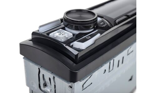 Автомагнитола Arnezi Wave A3, 1 DIN, USB/AUX/microSD/Bluetooth, 4х25Вт, пульт ДУ, фиолетовая подсветка, арт. A2009005