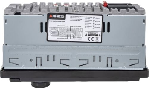 Автомагнитола Arnezi Wave P3, 1 DIN, USB/AUX/microSD/Bluetooth, 4х25Вт, пульт ДУ, зелёная подсветка, арт. A2009004