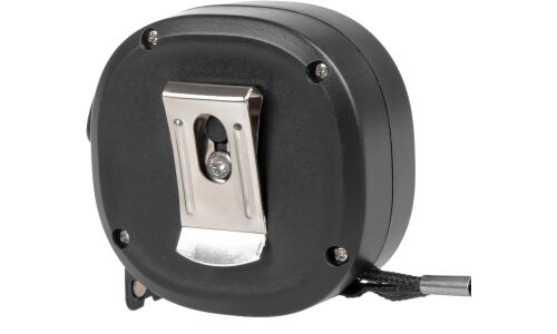 Рулетка Black 3м х 16мм с магнитным зацепом и автостопом ARNEZI, арт. R6200010