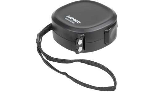 Рулетка Black 3м х 16мм с магнитным зацепом и автостопом ARNEZI, арт. R6200010