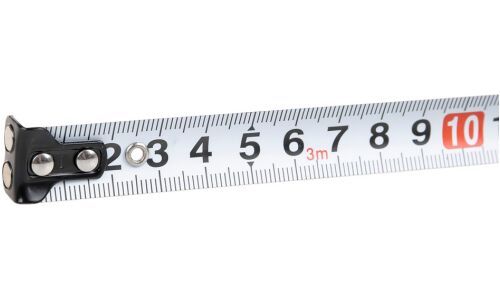 Рулетка Black 3м х 16мм с магнитным зацепом и автостопом ARNEZI, арт. R6200010