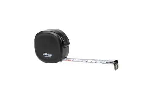 Рулетка Black 5м х 19мм с магнитным зацепом и автостопом ARNEZI, арт. R6200011